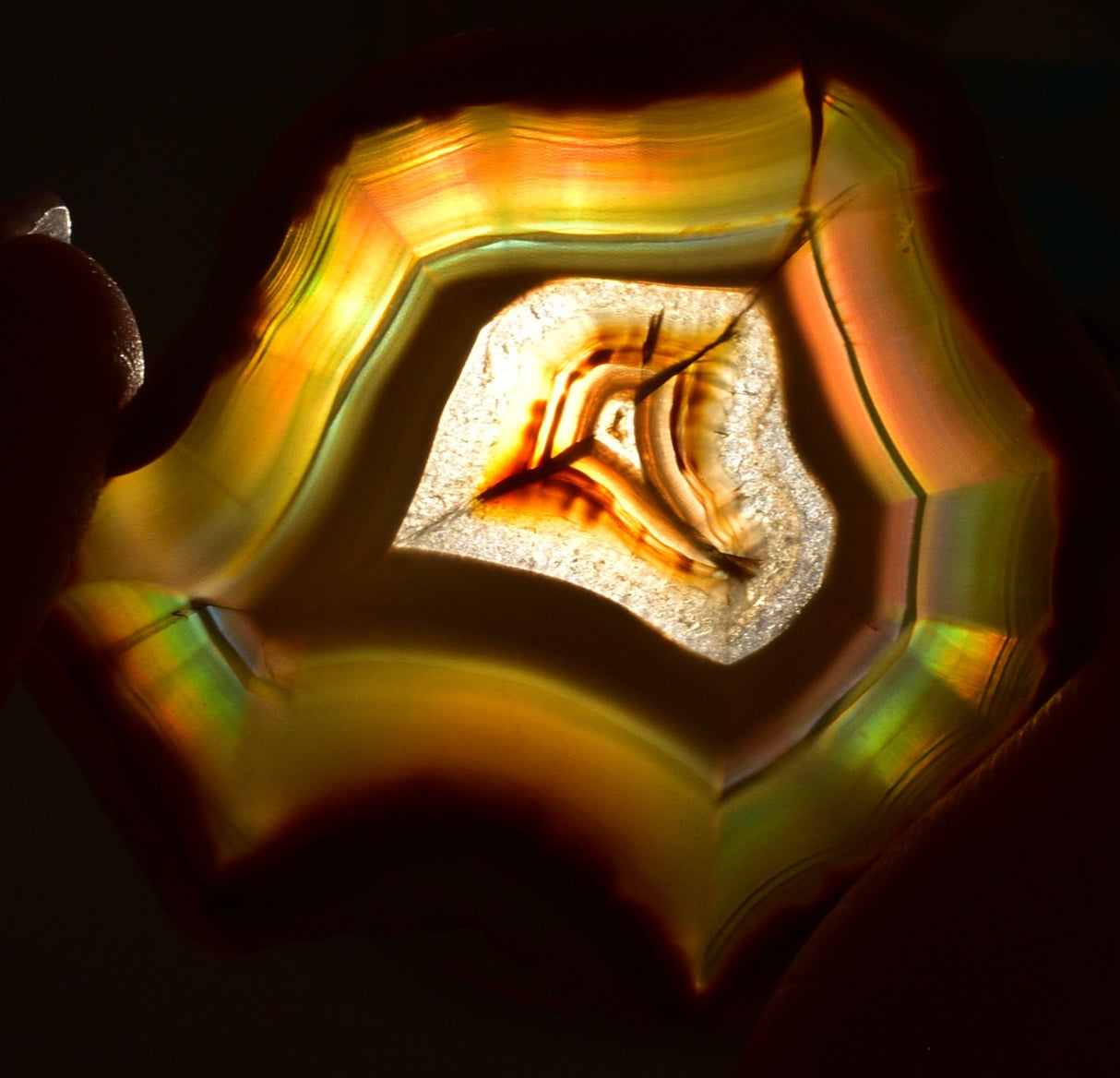 IRIS AGATE SLICE P799