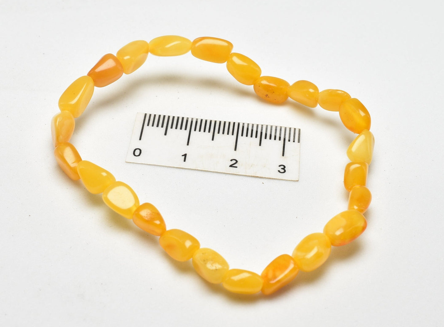 AMBER BEADED BRACELET J102