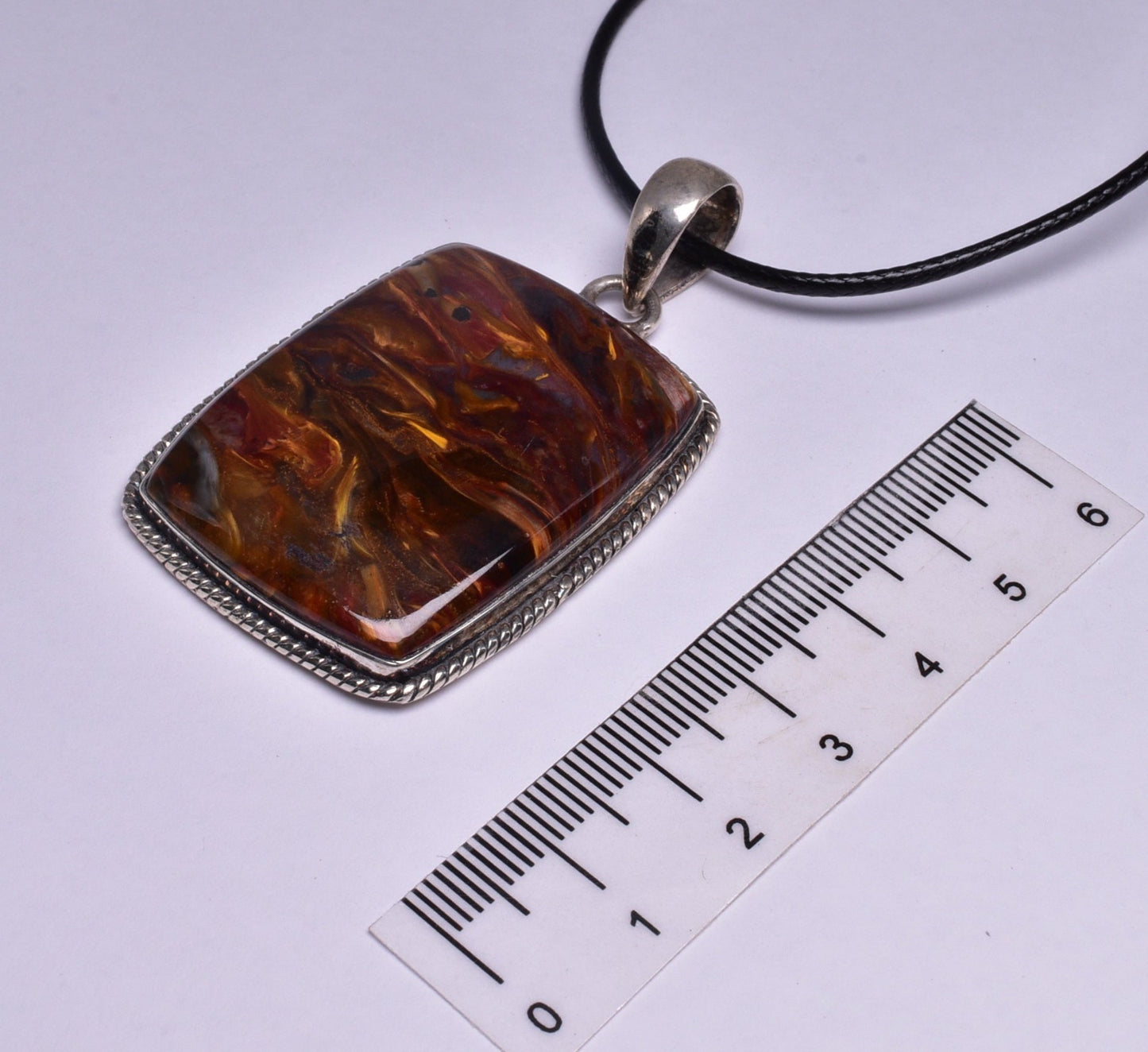 PIETERSITE PENDANT set in STERLING SILVER J155