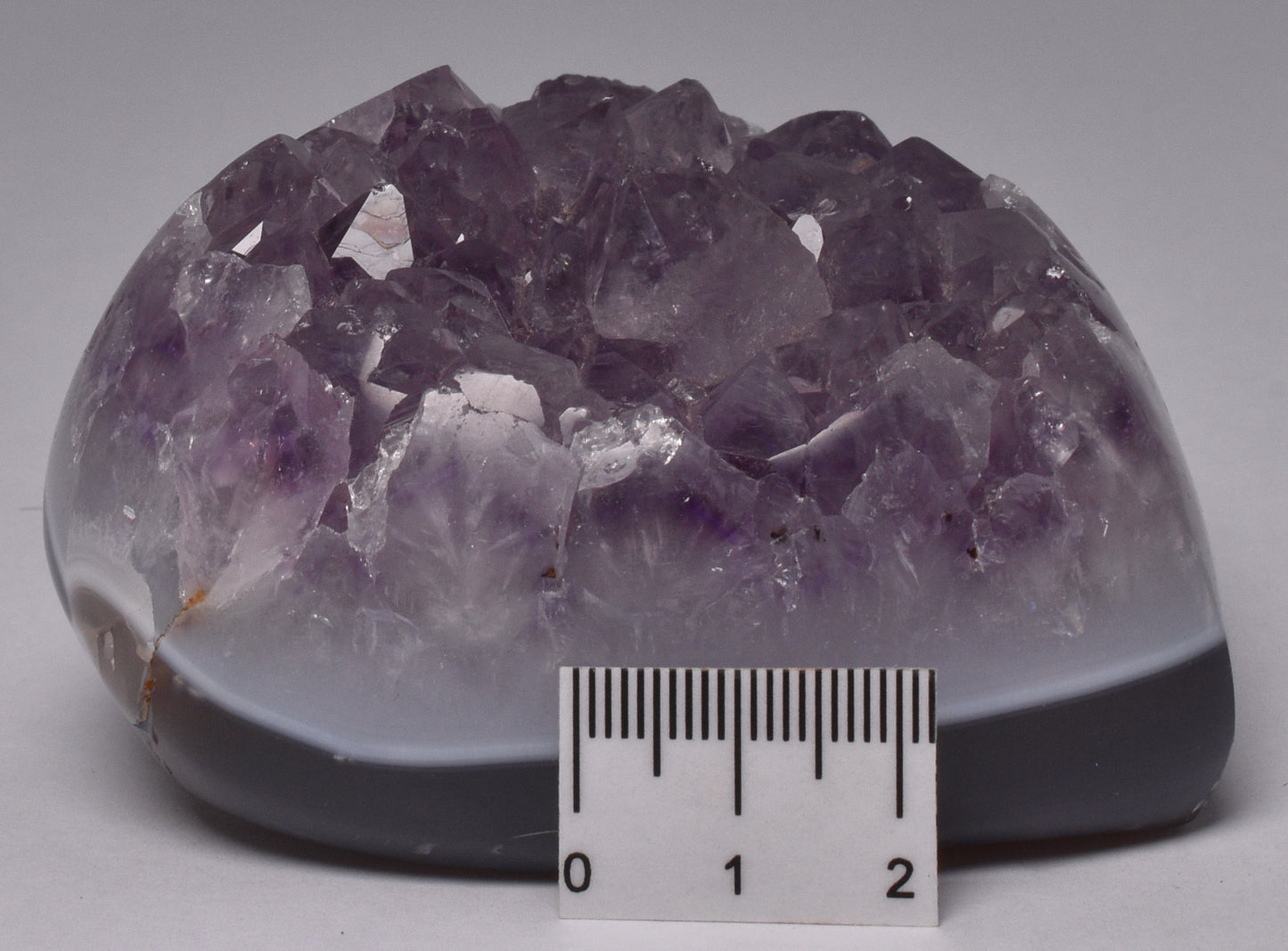 AMETHYST HEART CLUSTER P630