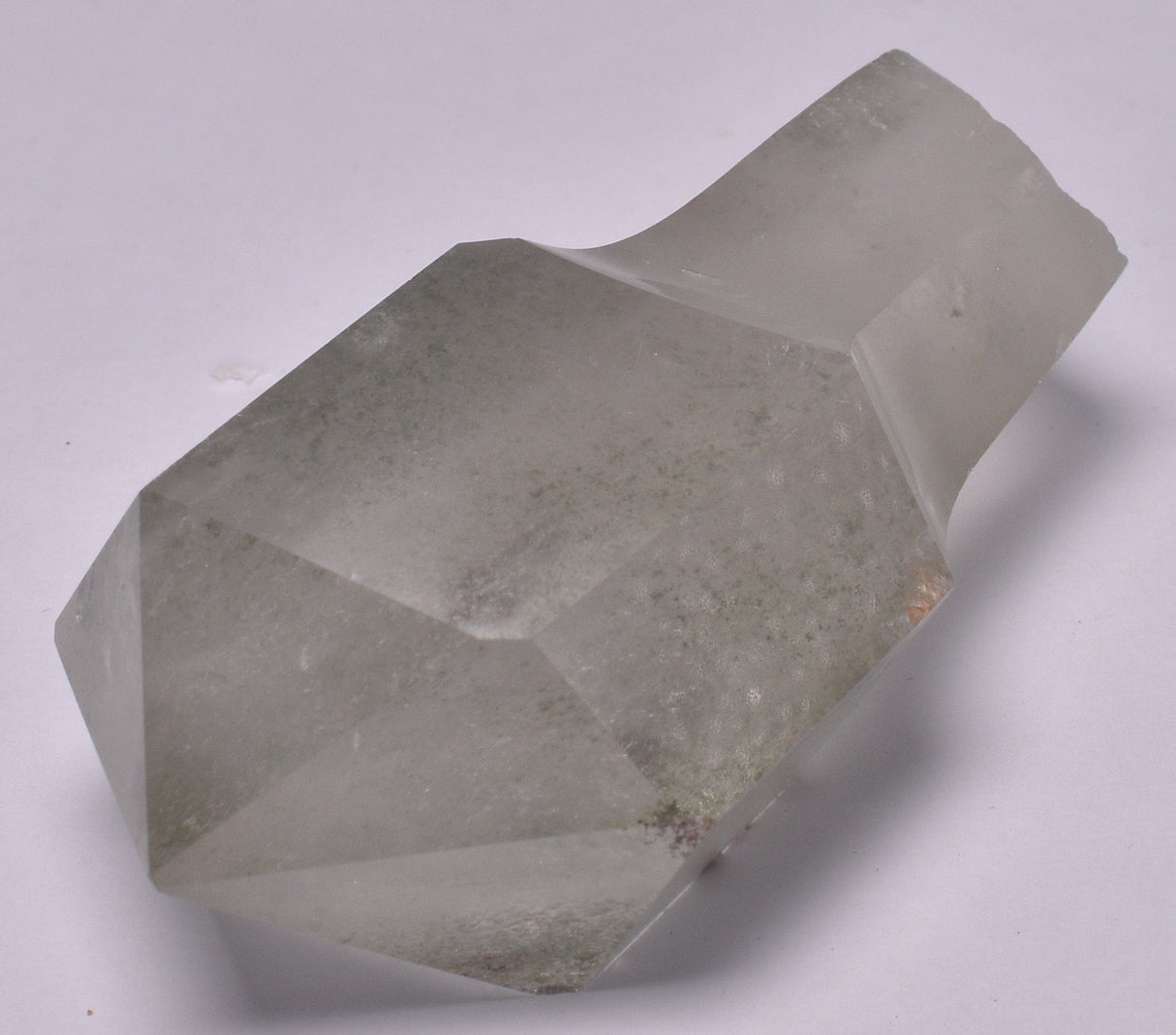 CHLORITE GREEN QUARTZ SCEPTER POINT P964