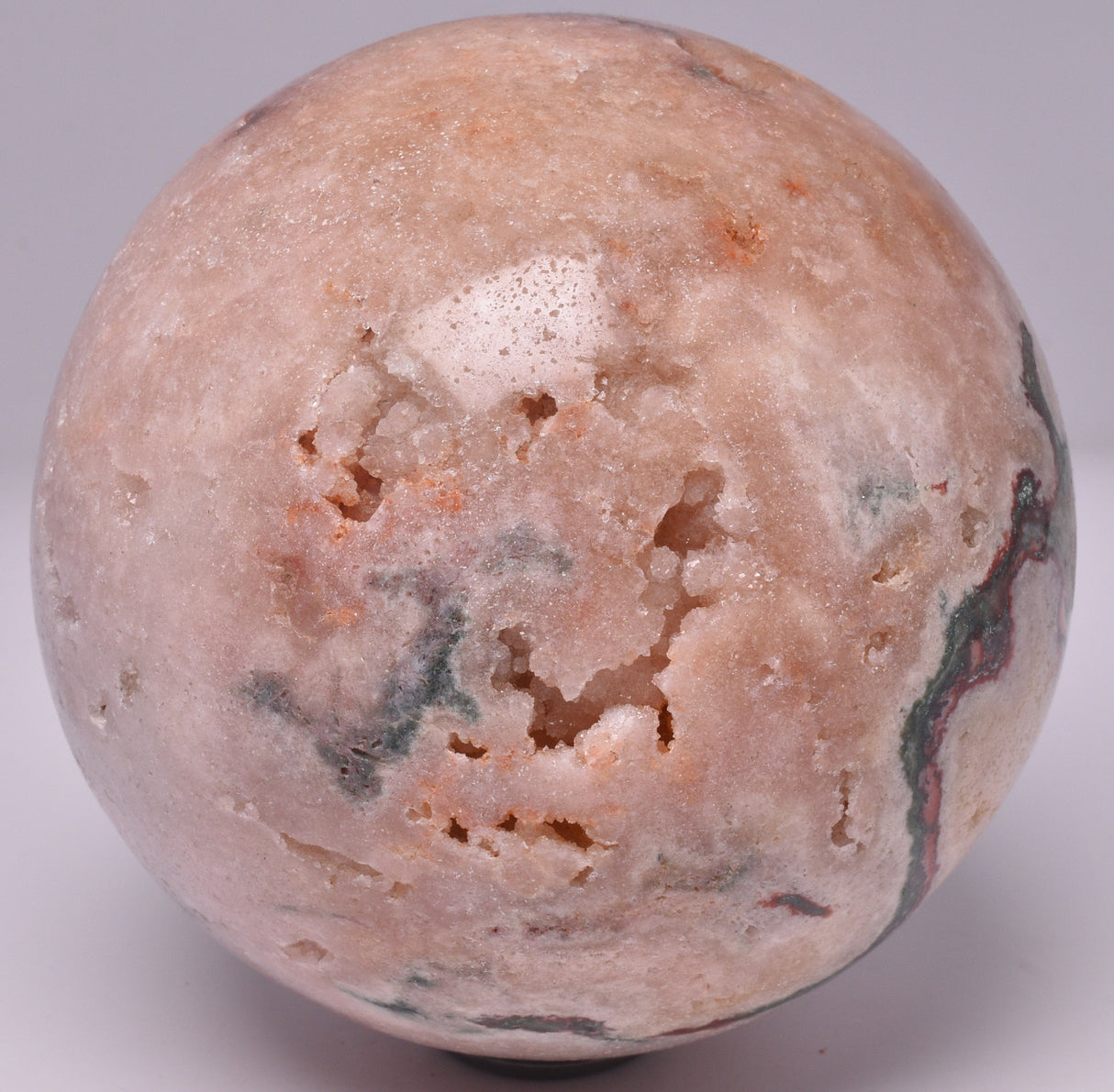 PINK AMETHYST SPHERE 9 CM P212