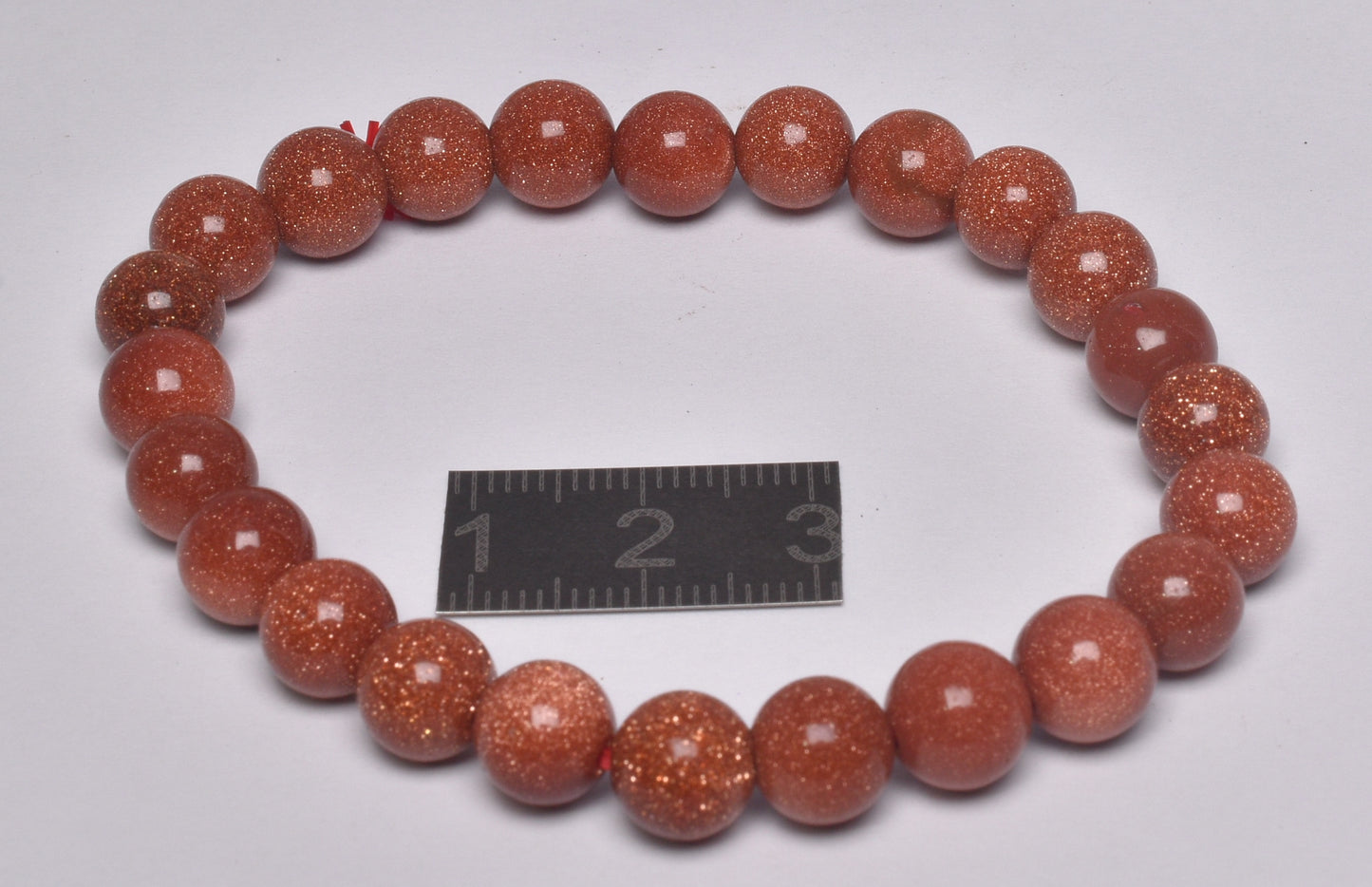 GOLDSTONE BEADED CRYSTAL BRACELET J251