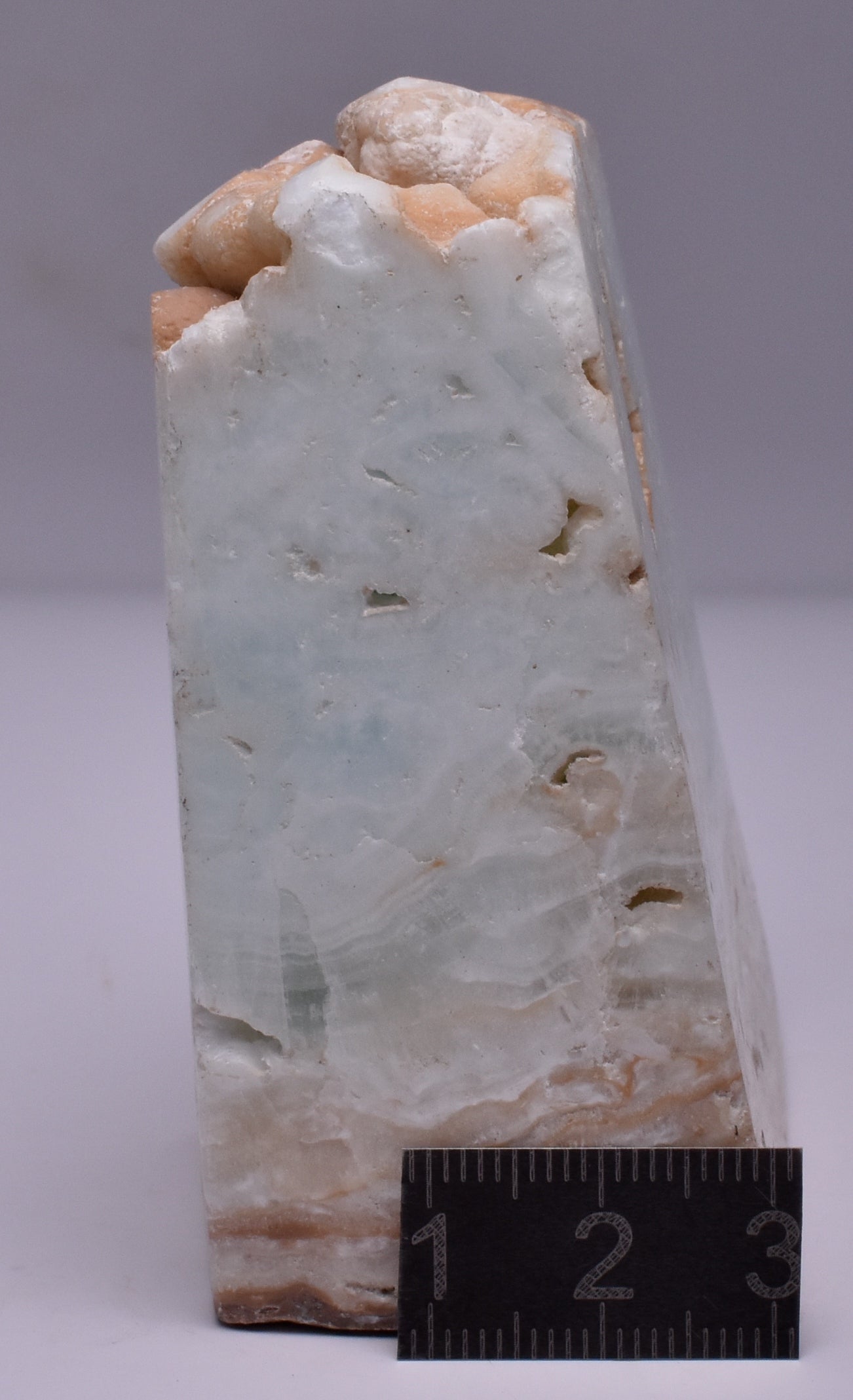 CARIBBEAN CALCITE CARVED FREEFORM P752