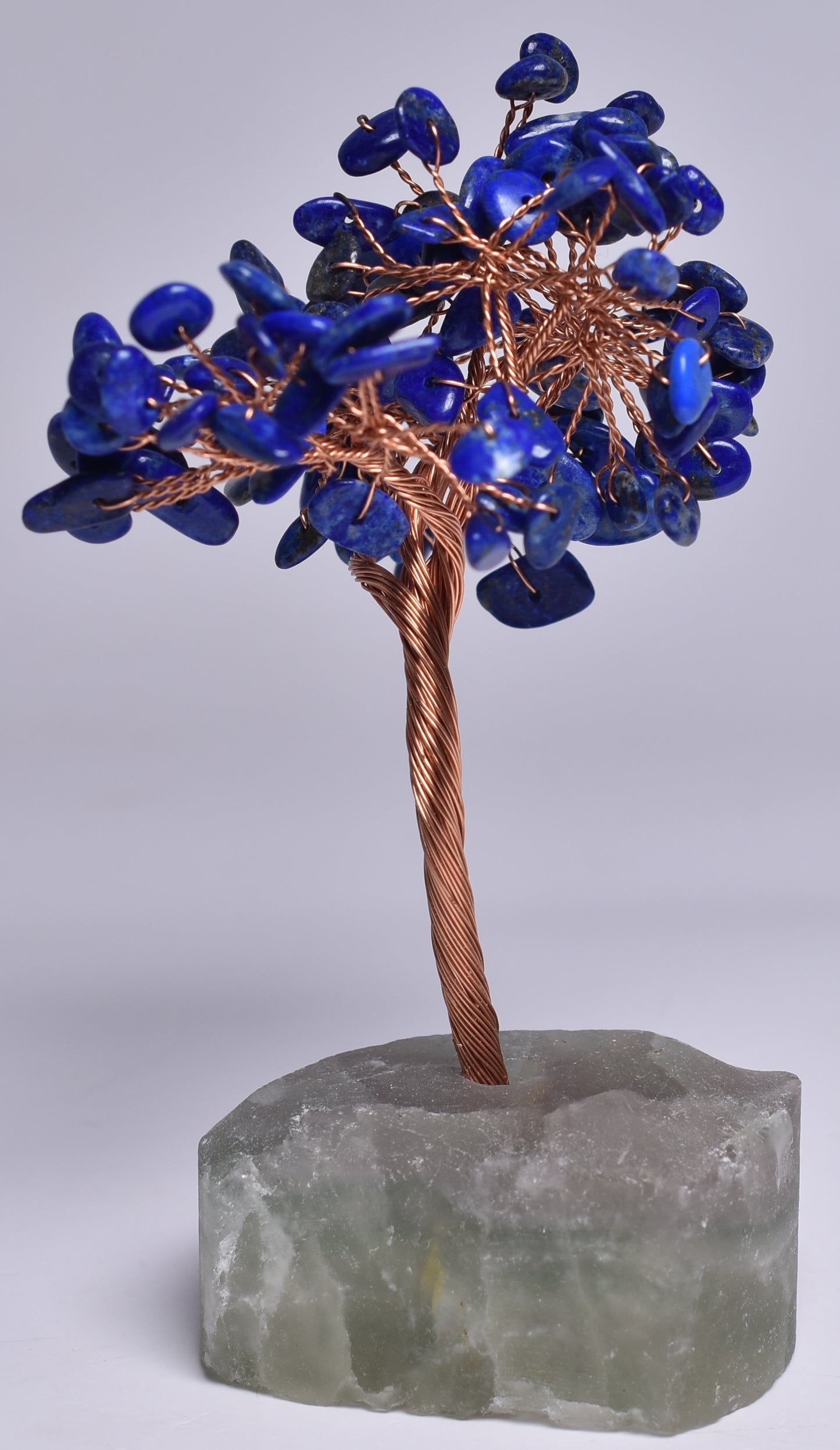 LAPIS LAZULI and FLUORITE CRYSTAL TREE P904