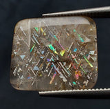 RAINBOW LATTICE SUNSTONE CABOCHON, Australia GLSC10