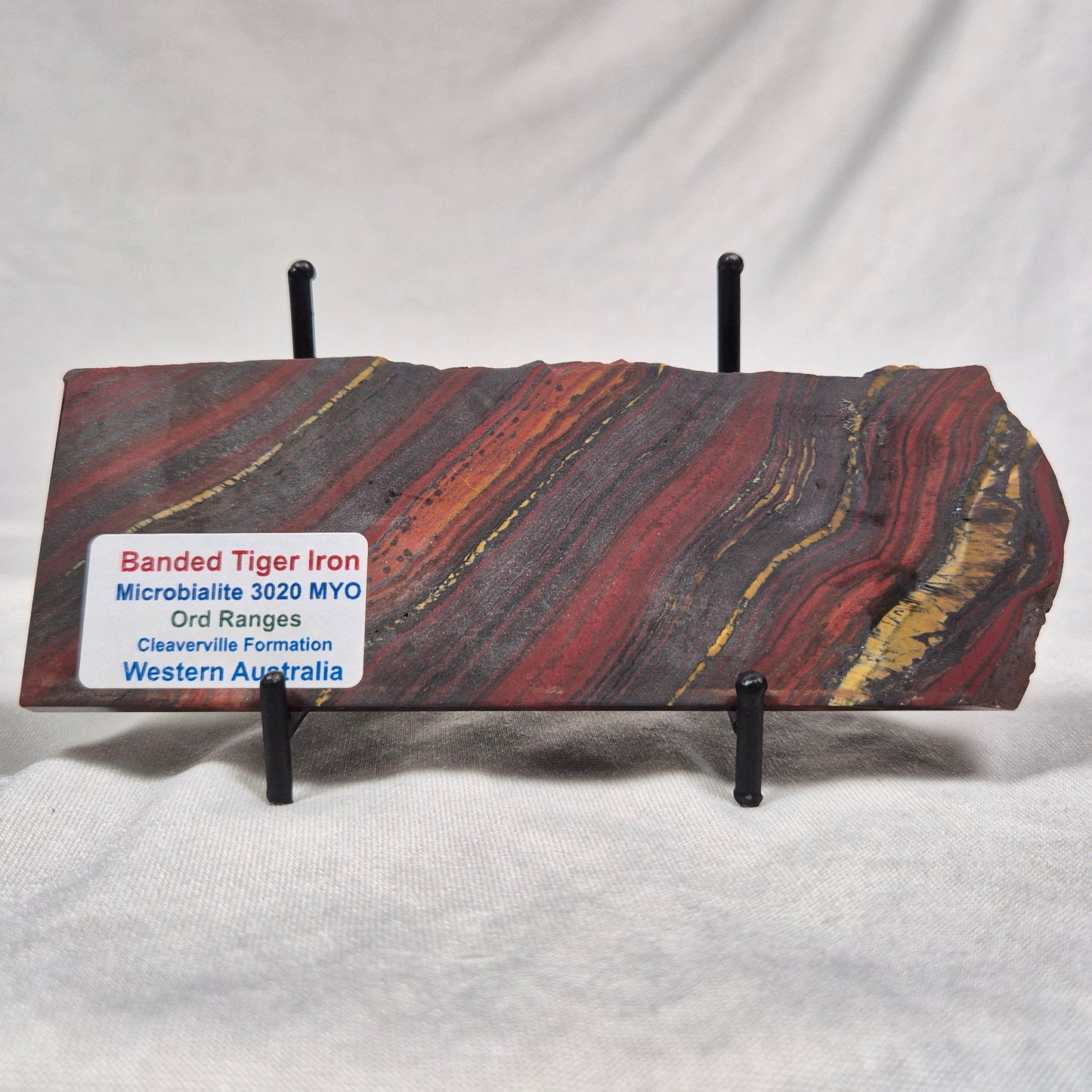 Banded Tiger Iron Polished ZBI005