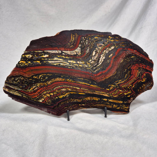 BANDED TIGER IRON MICROBIALITE, Archean, Australia ZBI007
