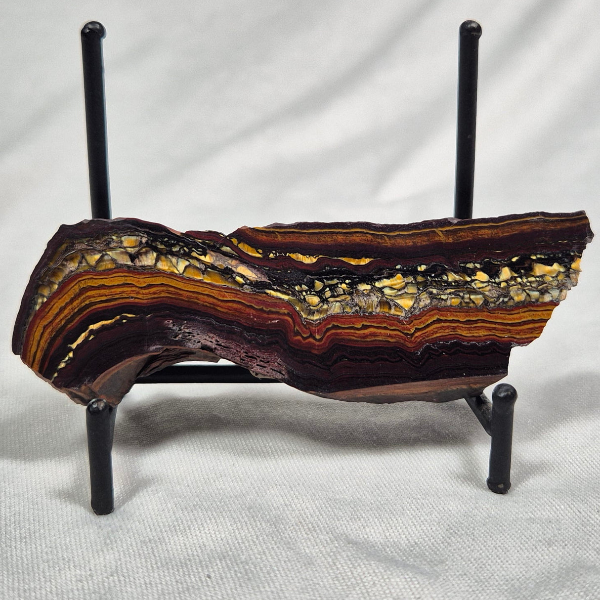 BANDED TIGER IRON MICROBIALITE, Archean, Australia ZBI011