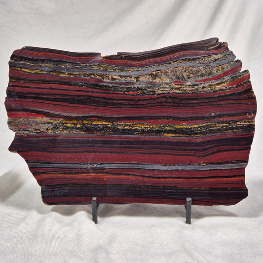 BANDED TIGER IRON MICROBIALITE, Archean, Australia ZBI012