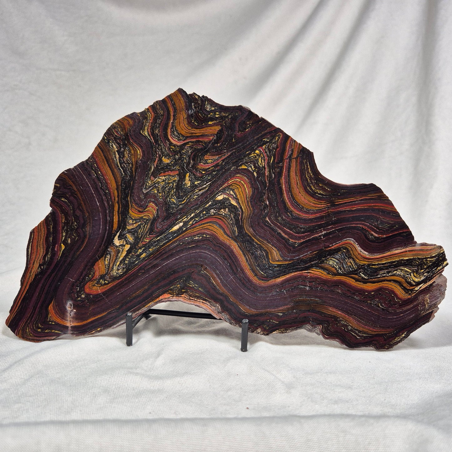 BANDED TIGER IRON MICROBIALITE, Archean, Australia ZBI014
