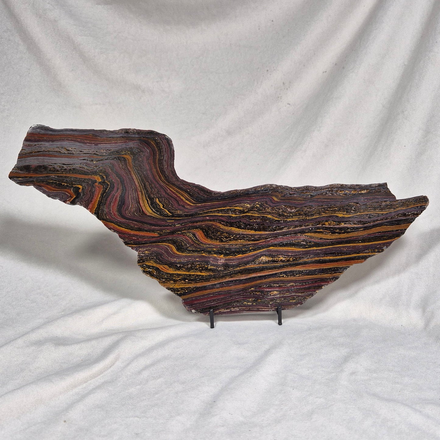 BANDED TIGER IRON MICROBIALITE, Archean, Australia ZBI021