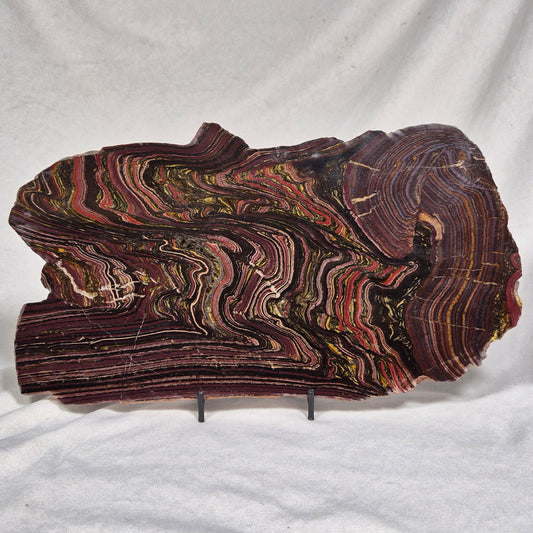 BANDED TIGER IRON MICROBIALITE, Archean, Australia ZBI022
