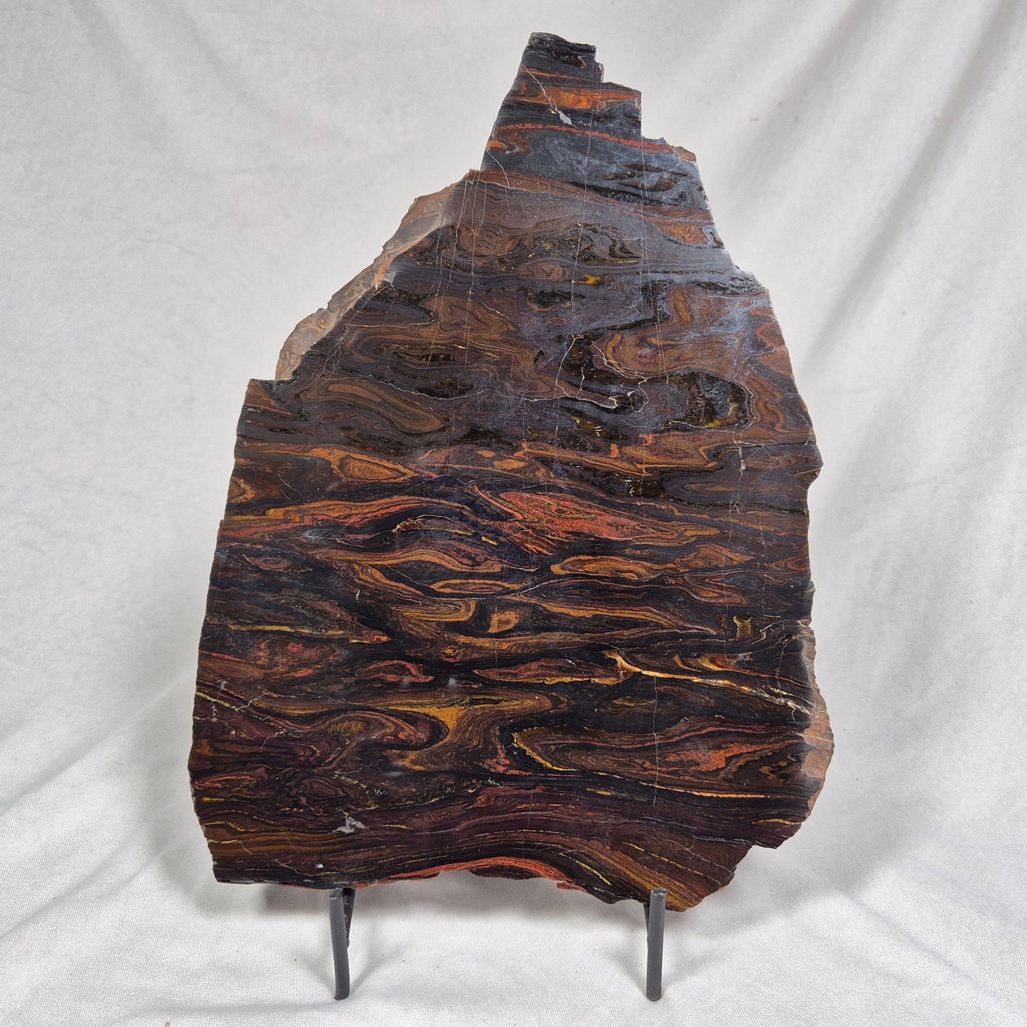 BANDED TIGER IRON MICROBIALITE, Archean, Australia ZBI024