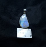 RAINBOW MOONSTONE PENDANT set in STERLING SILVER 3SSRMP2