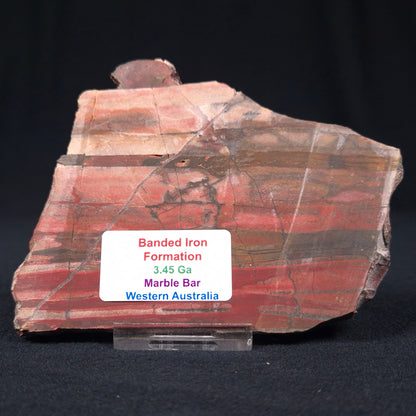 BANDED IRON FORMATION, Archean, Australia ZMB003
