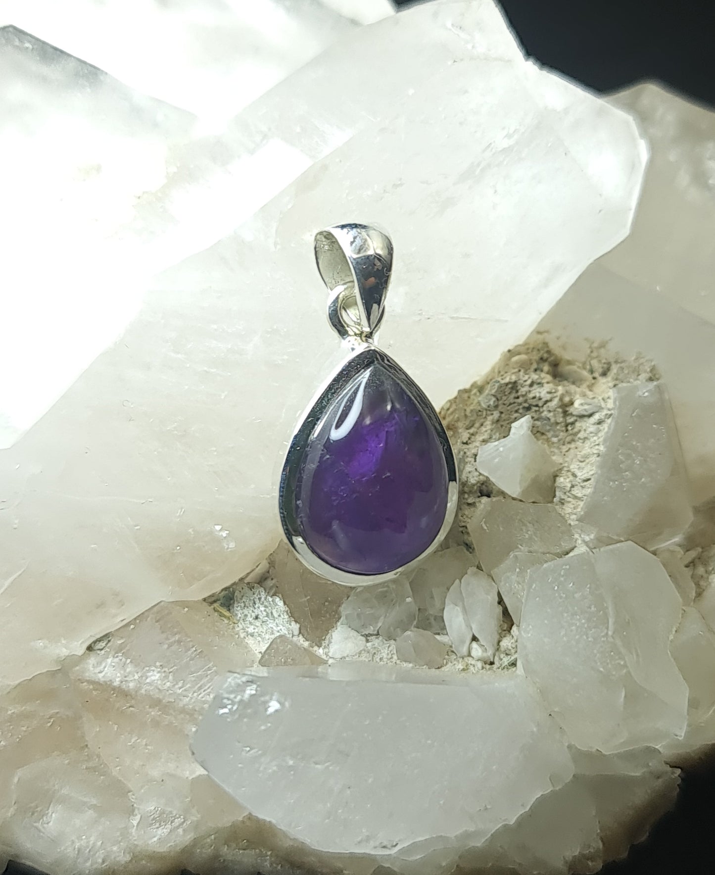 Amethyst Pendant 3SSAMP1