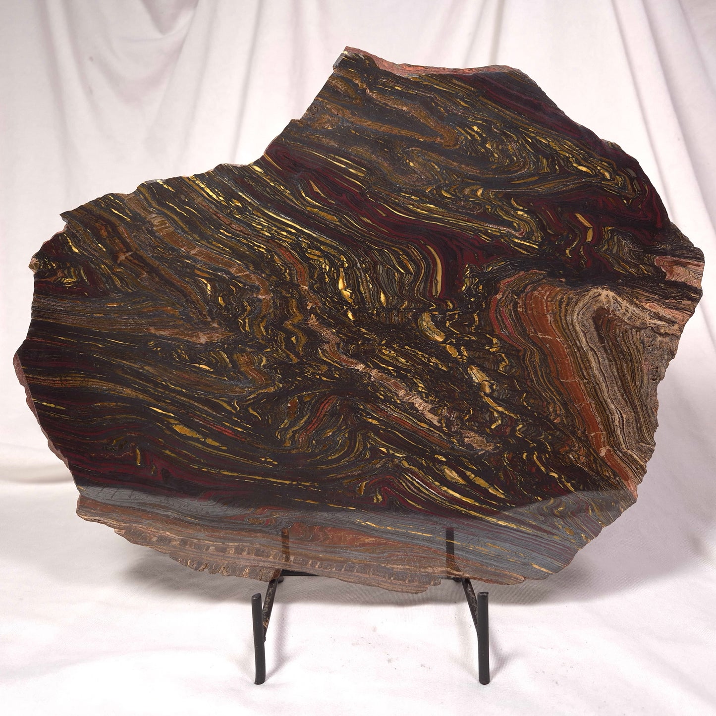BANDED TIGER IRON MICROBIALITE, Archean, Australia ZBI027
