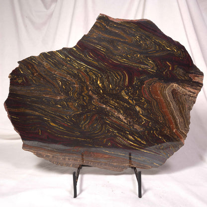 BANDED TIGER IRON MICROBIALITE, Archean, Australia ZBI027