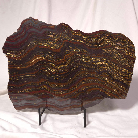 BANDED TIGER IRON MICROBIALITE, Archean, Australia ZBI028