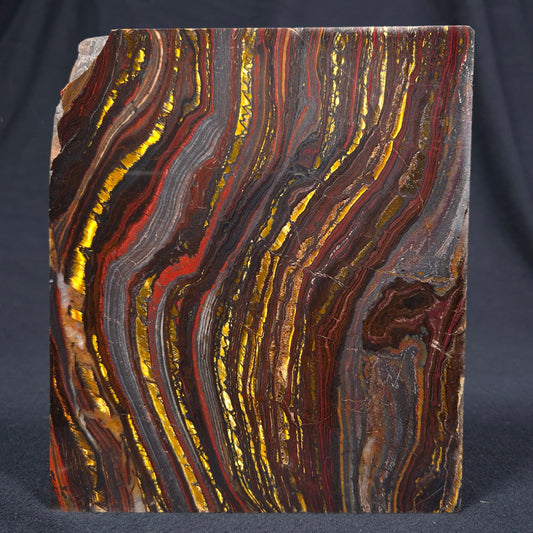 BANDED TIGER IRON MICROBIALITE, Archean, Australia ZBI029