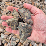 SMALL GARNET Rough by Weight, India ZRR001