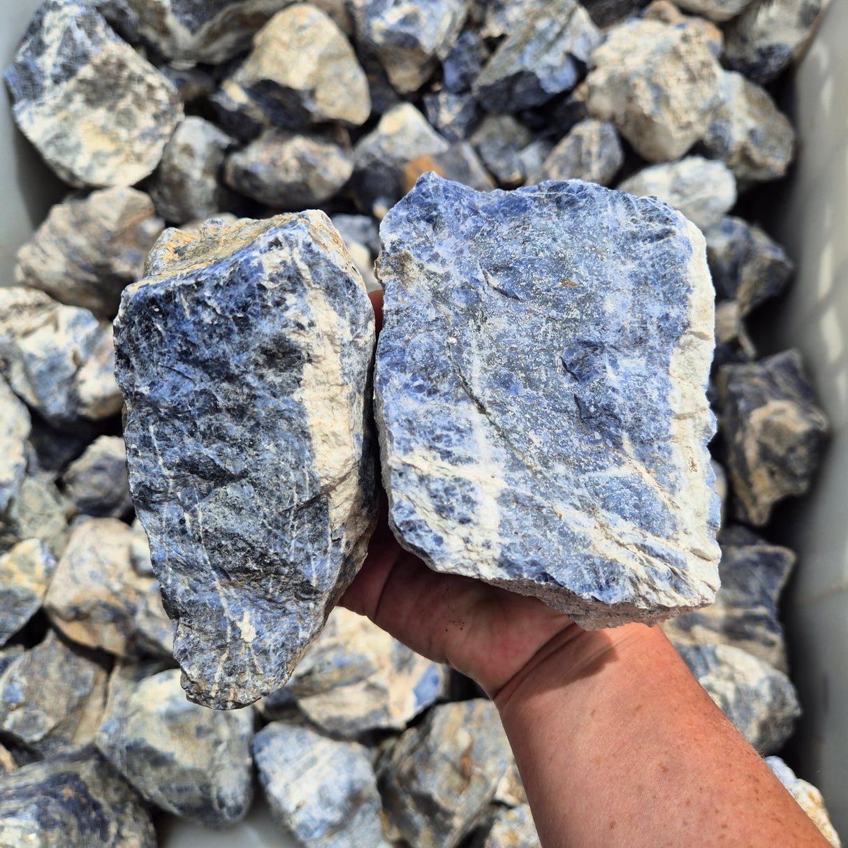 SODALITE Rough by Weight, Brazil ZRR005