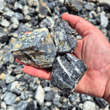 BLACK TOURMALINE Rough by Weight, India ZRR009