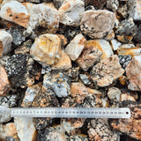 TOURMALINE IN QUARTZ Rough by Weight, India ZRR010