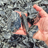 SMALL BLACK OBSIDIAN Rough by Weight, Mexico ZRR013