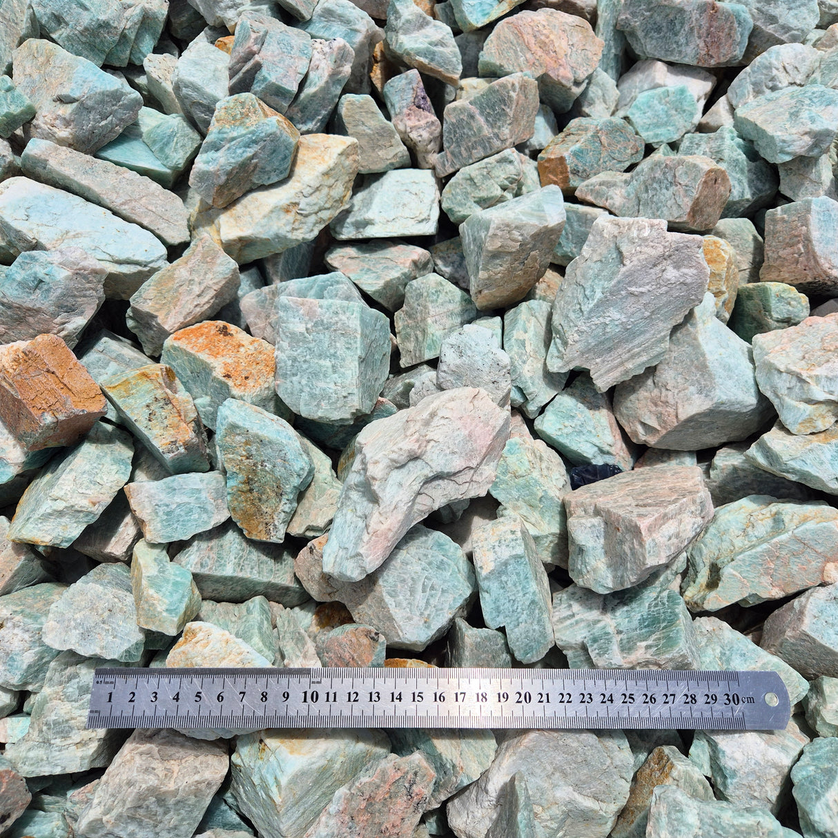 LARGE AMAZONITE Rough by Weight, India ZRR019