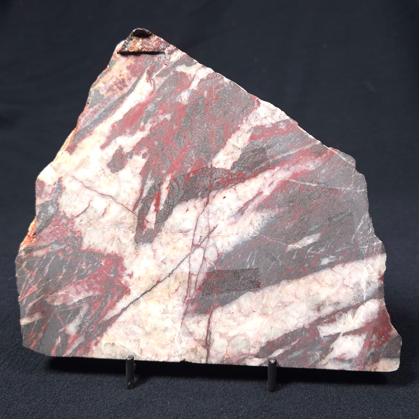 BANDED JASPER WITH HEMATITE AND QUARTZ, Australia YSC028