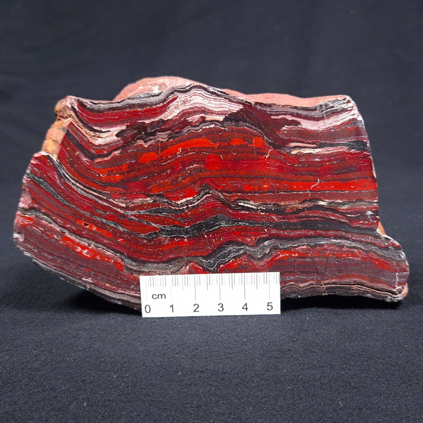 BANDED JASPER WITH HEMATITE, Australia YSC029