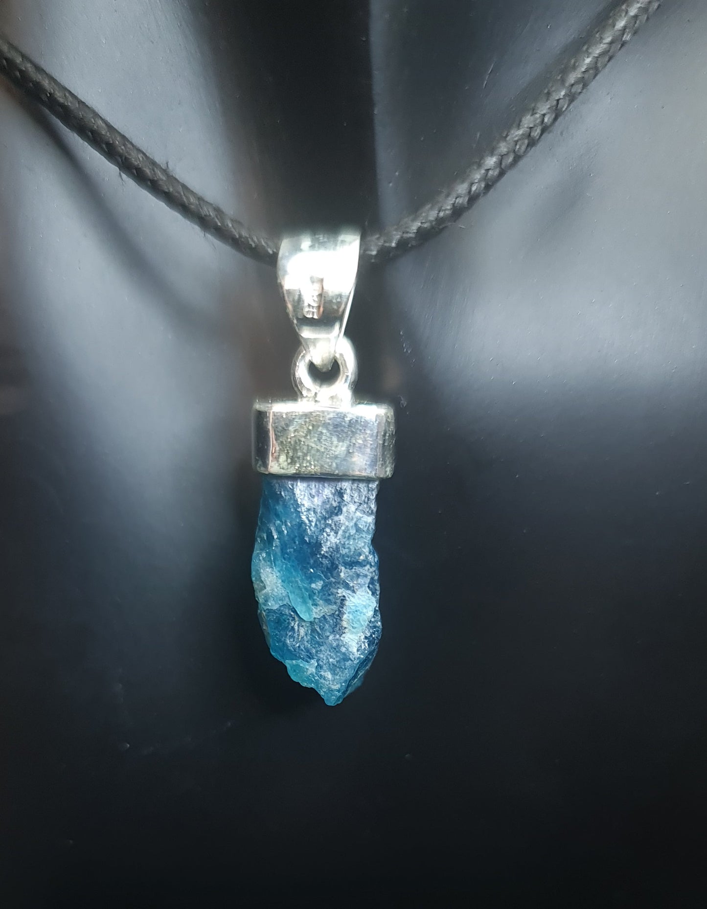 Blue Apatite Pendant 3SSBAP2