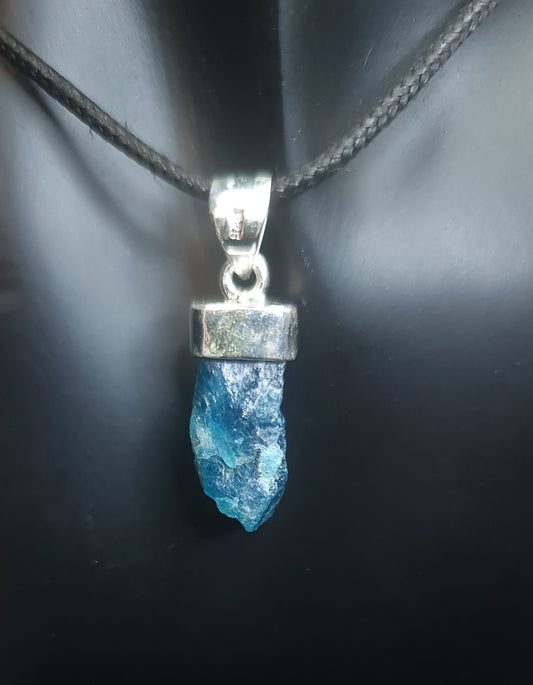 Blue Apatite Pendant 3SSBAP2