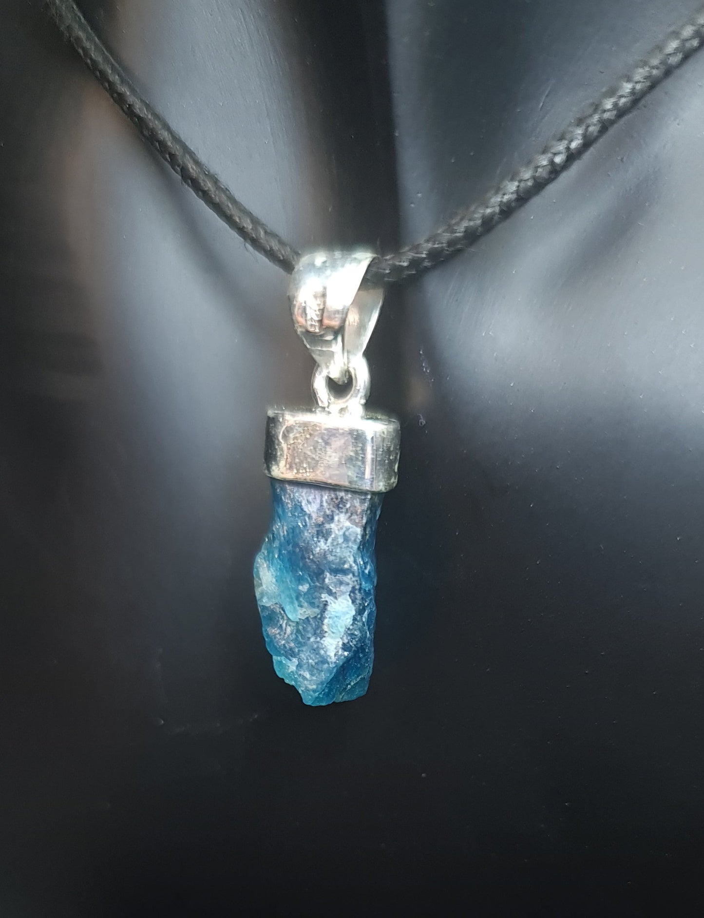 Blue Apatite Pendant 3SSBAP2