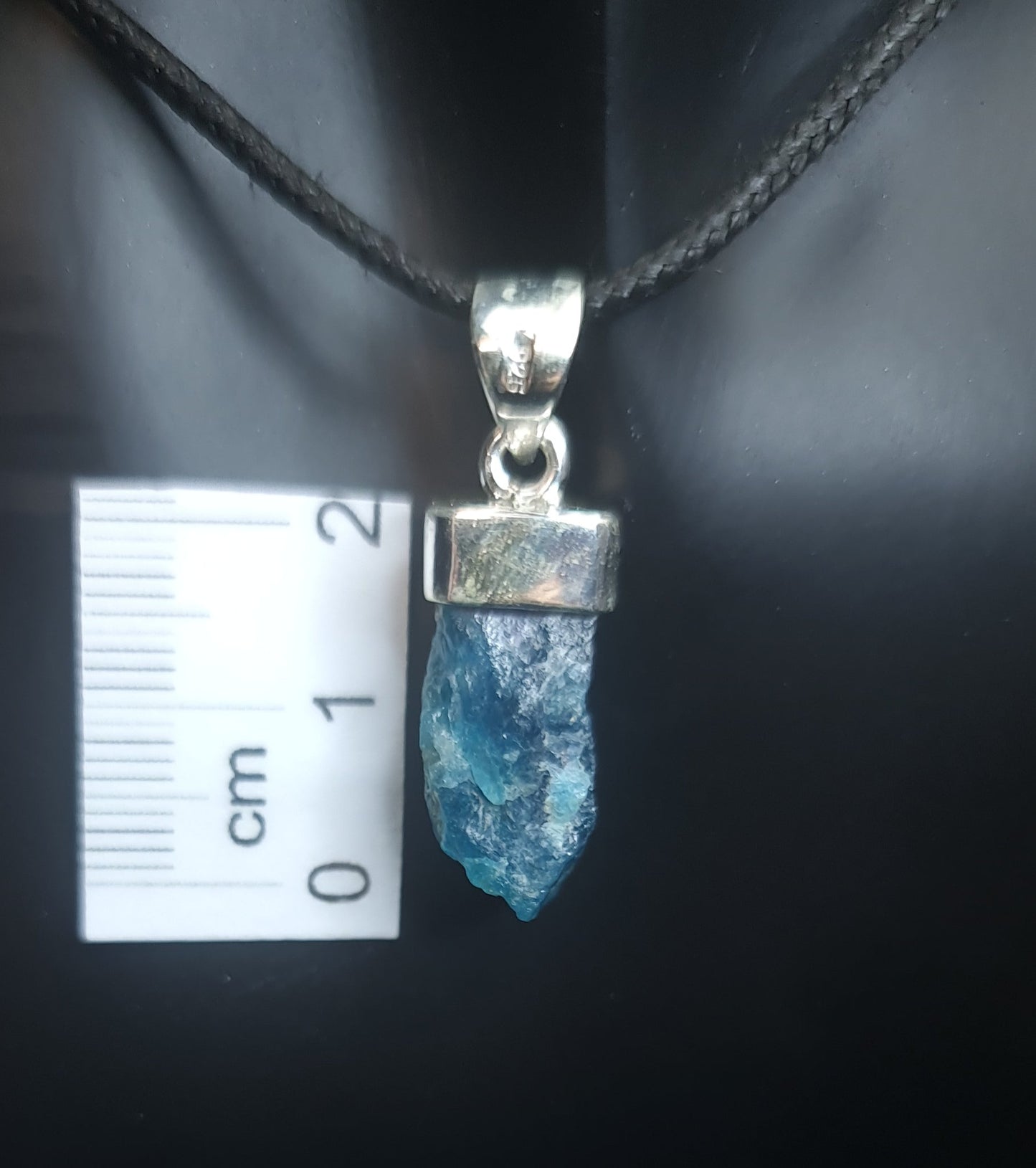 Blue Apatite Pendant 3SSBAP2