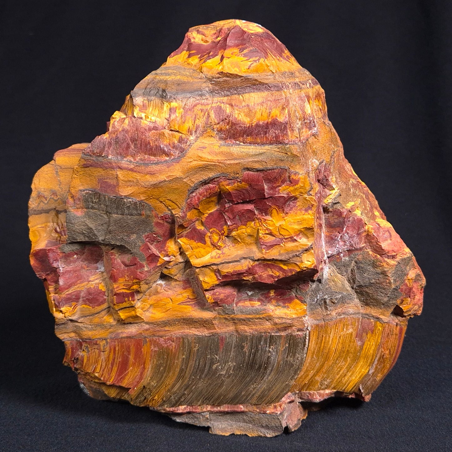 MARRA MAMBA TIGER EYE STROMATOLITE, Archean, Australia YSC061