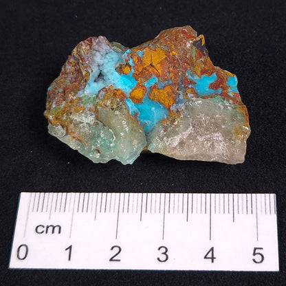 CHRYSOCOLLA CUPRITE QUARTZ, Australia ZRC005