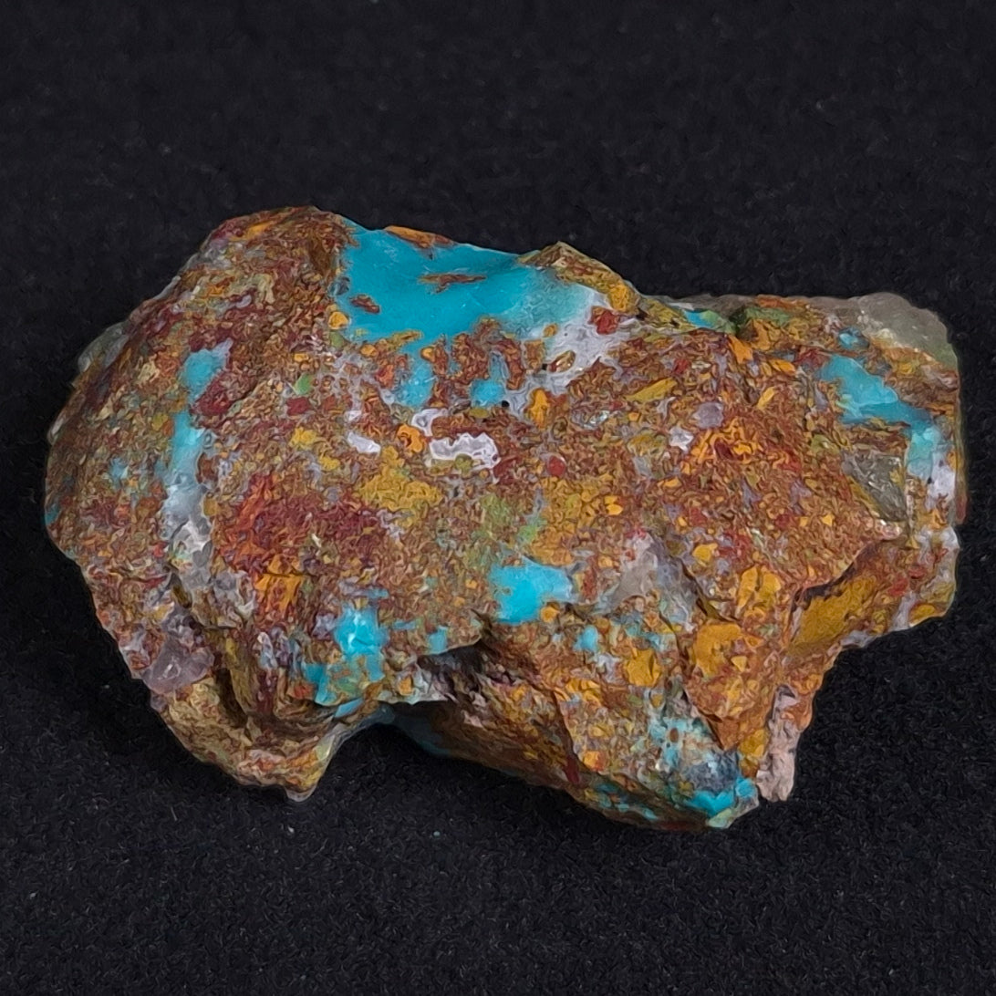 CHRYSOCOLLA CUPRITE QUARTZ, Australia ZRC005