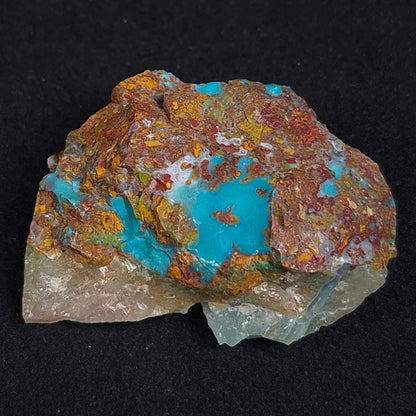 CHRYSOCOLLA CUPRITE QUARTZ, Australia ZRC005