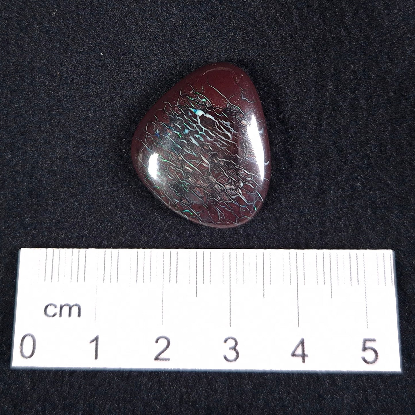 BOULDER OPAL CABOCHON, QUEENSLAND, AUSTRALIA XBC007