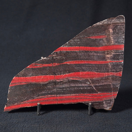 Banded Jasper with Hematite Polished YSC068