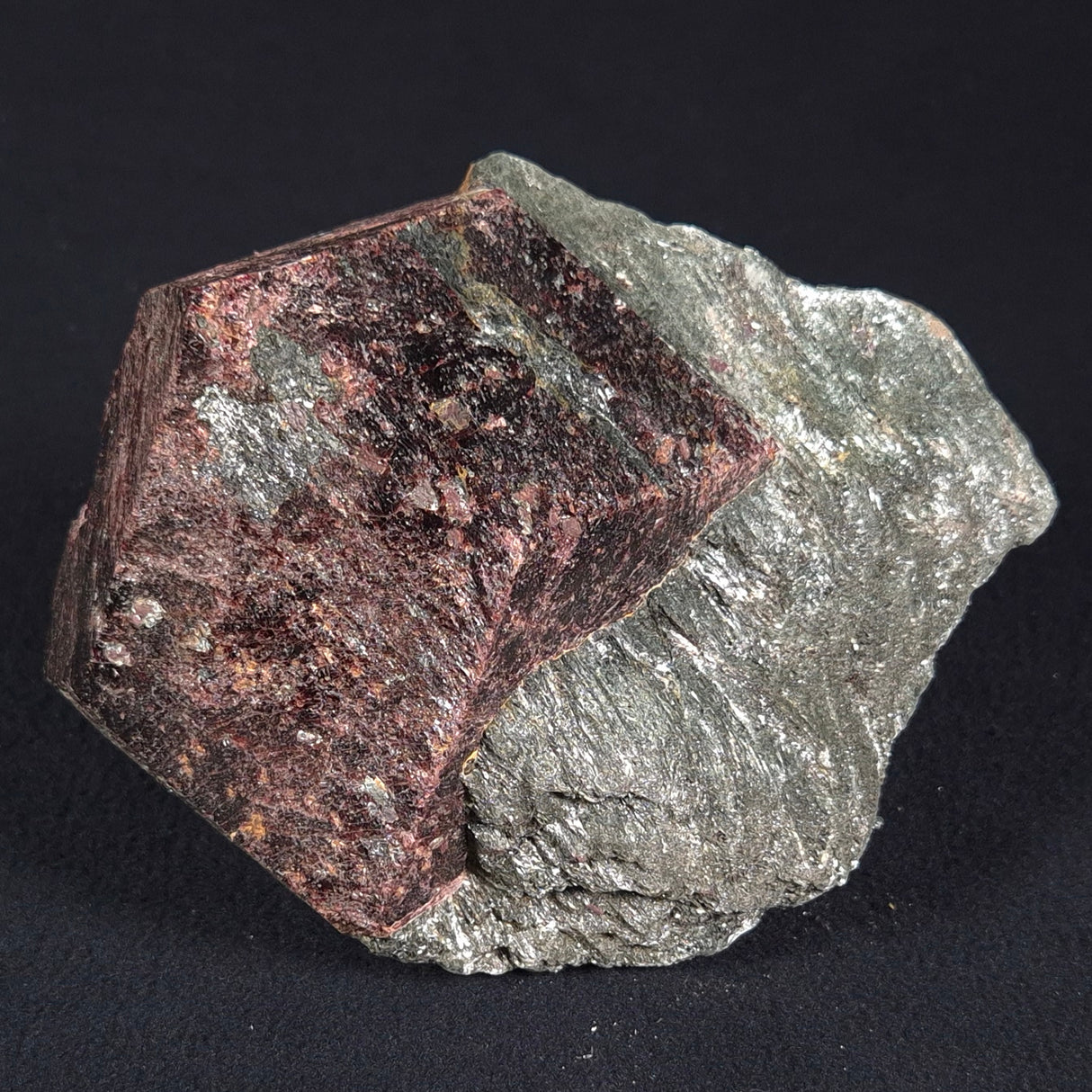 LARGE ALMANDINE GARNET ON CHLORITE SCHIST, Australia XGC006