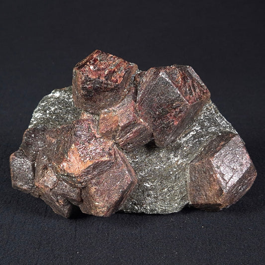 LARGE ALMANDINE GARNETS ON CHLORITE SCHIST, Australia XGC014