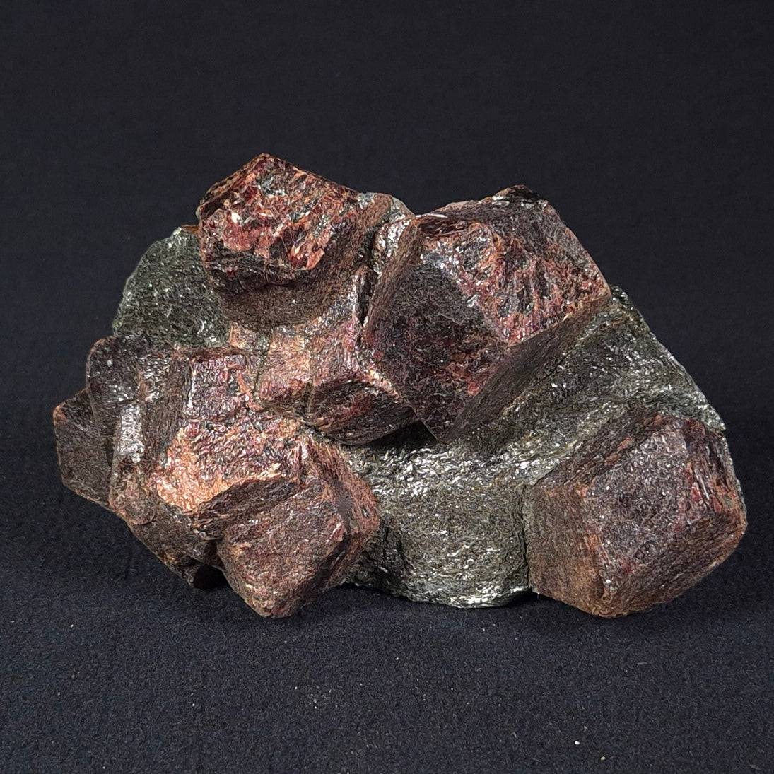 LARGE ALMANDINE GARNETS ON CHLORITE SCHIST, Australia XGC014