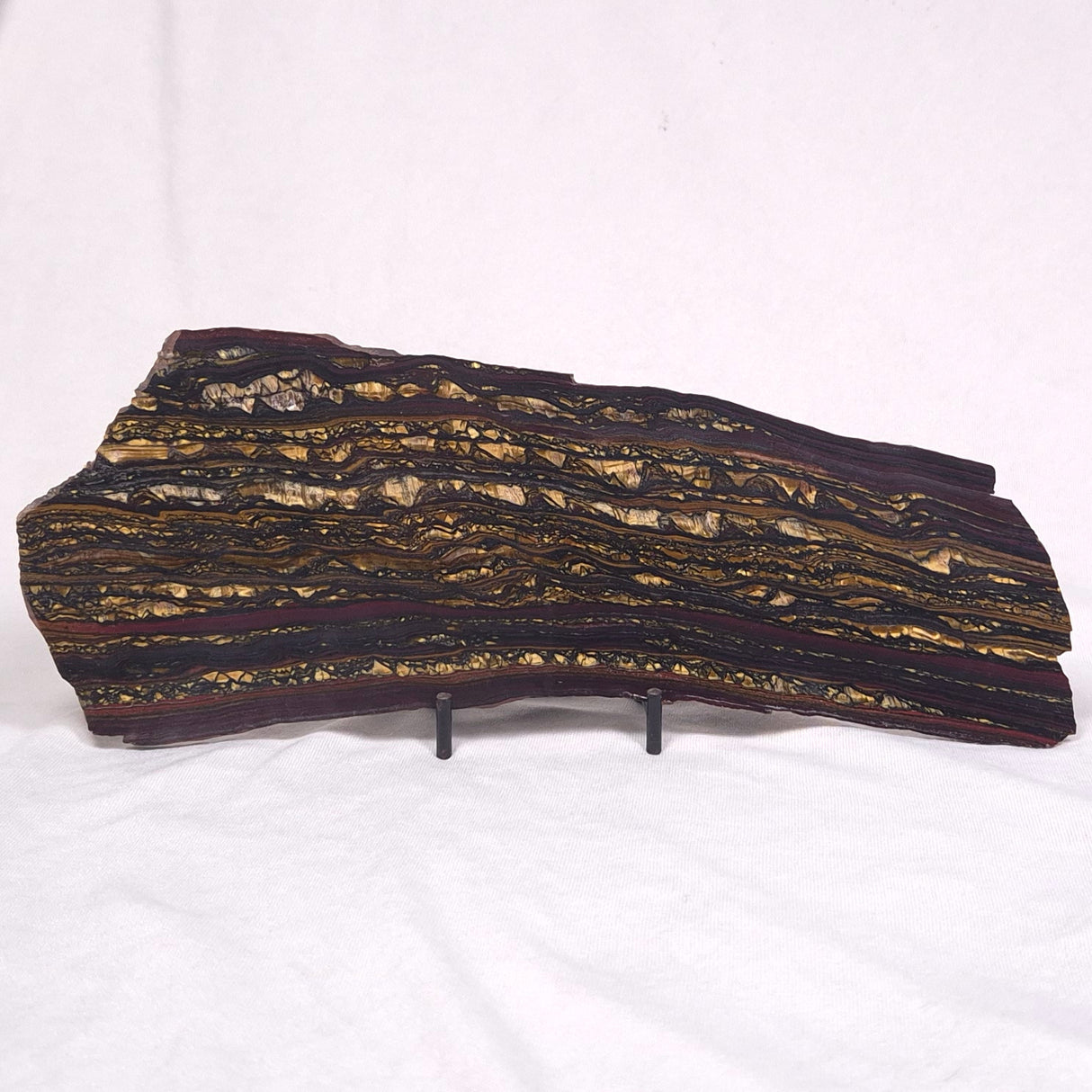 BANDED TIGER IRON MICROBIALITE, Archean, Australia ZBI034