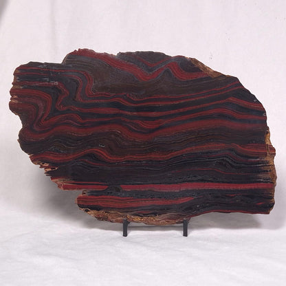 BANDED TIGER IRON MICROBIALITE, Archean, Australia ZBI036
