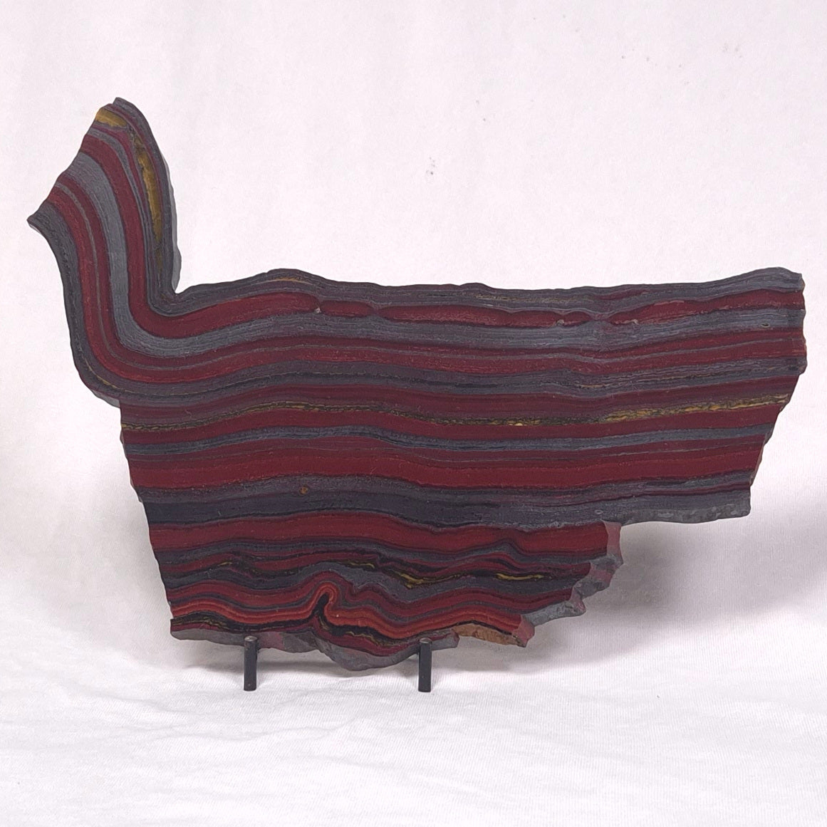 BANDED TIGER IRON MICROBIALITE, Archean, Australia ZBI037