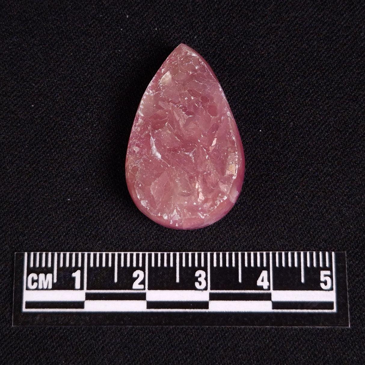 KAMMERERITE CABOCHON, Morocco XKR023